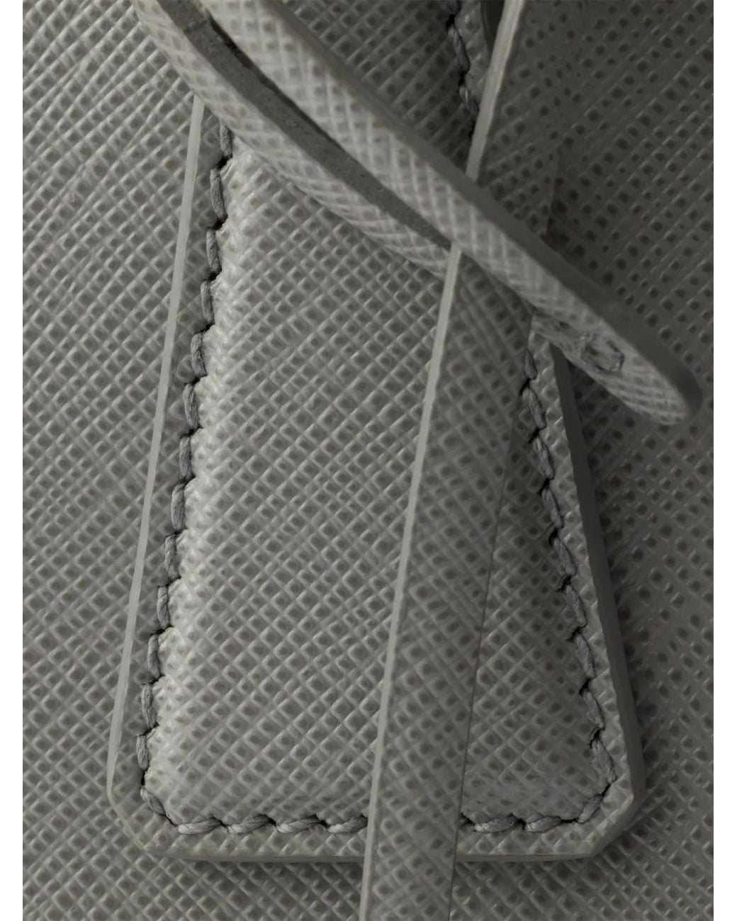 Prada Gray Small Galleria Tote Bag