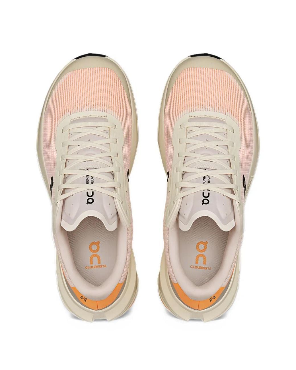 On Shoes White Cloudvista 3 Sneakers
