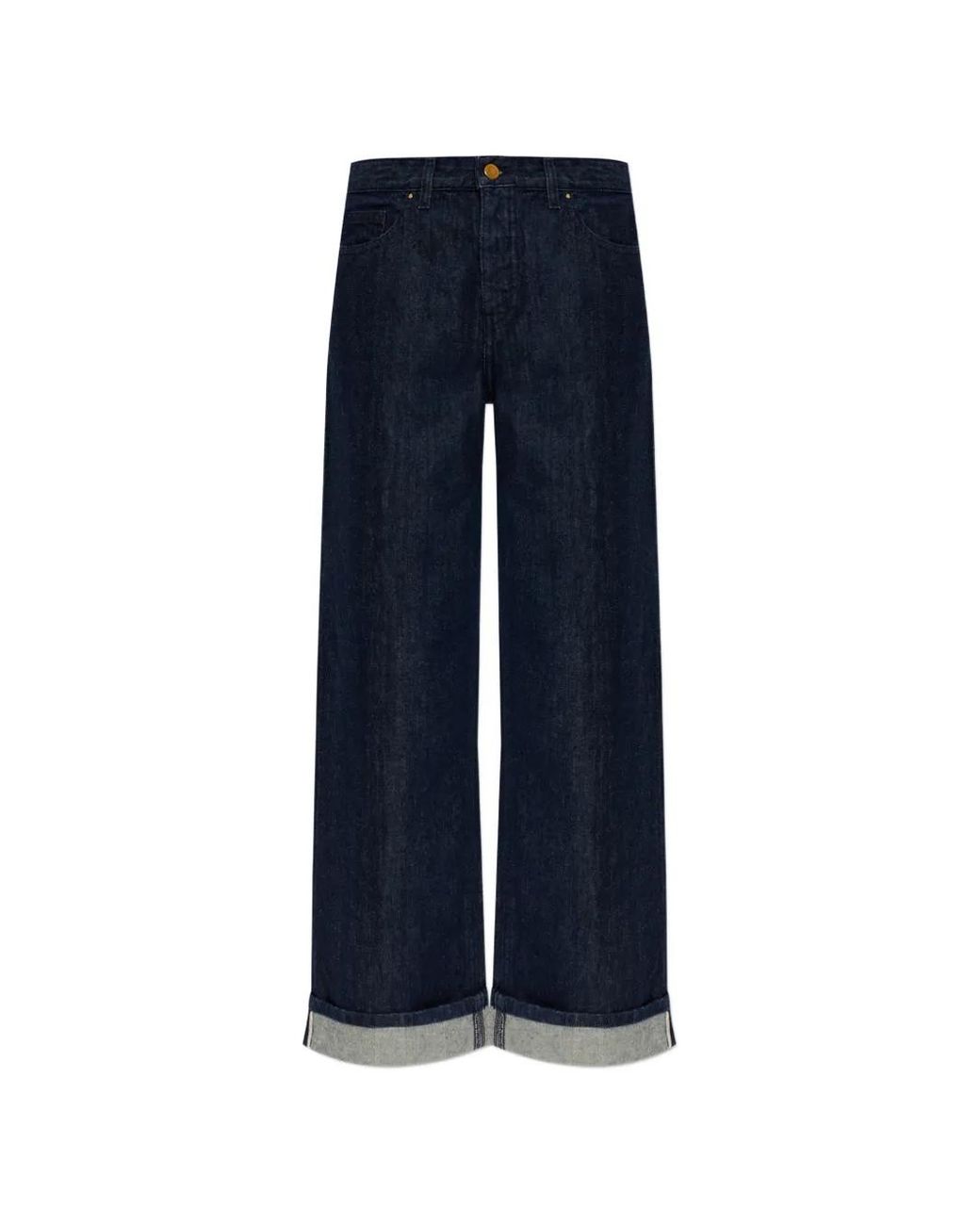 Moncler Blue Pantalon À Chevilles Resserrées