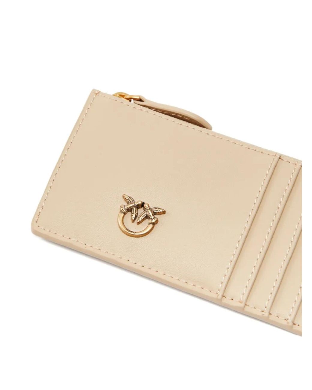 Pinko Natural Zipped Cardholder