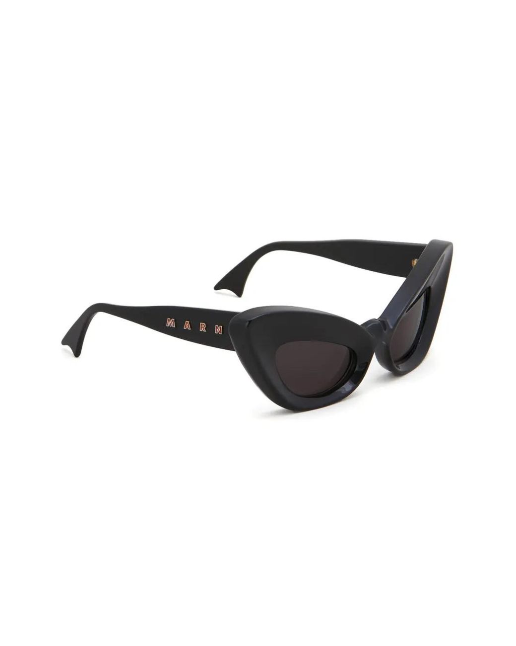 Marni Black Cat-Eye Frame Sunglasses