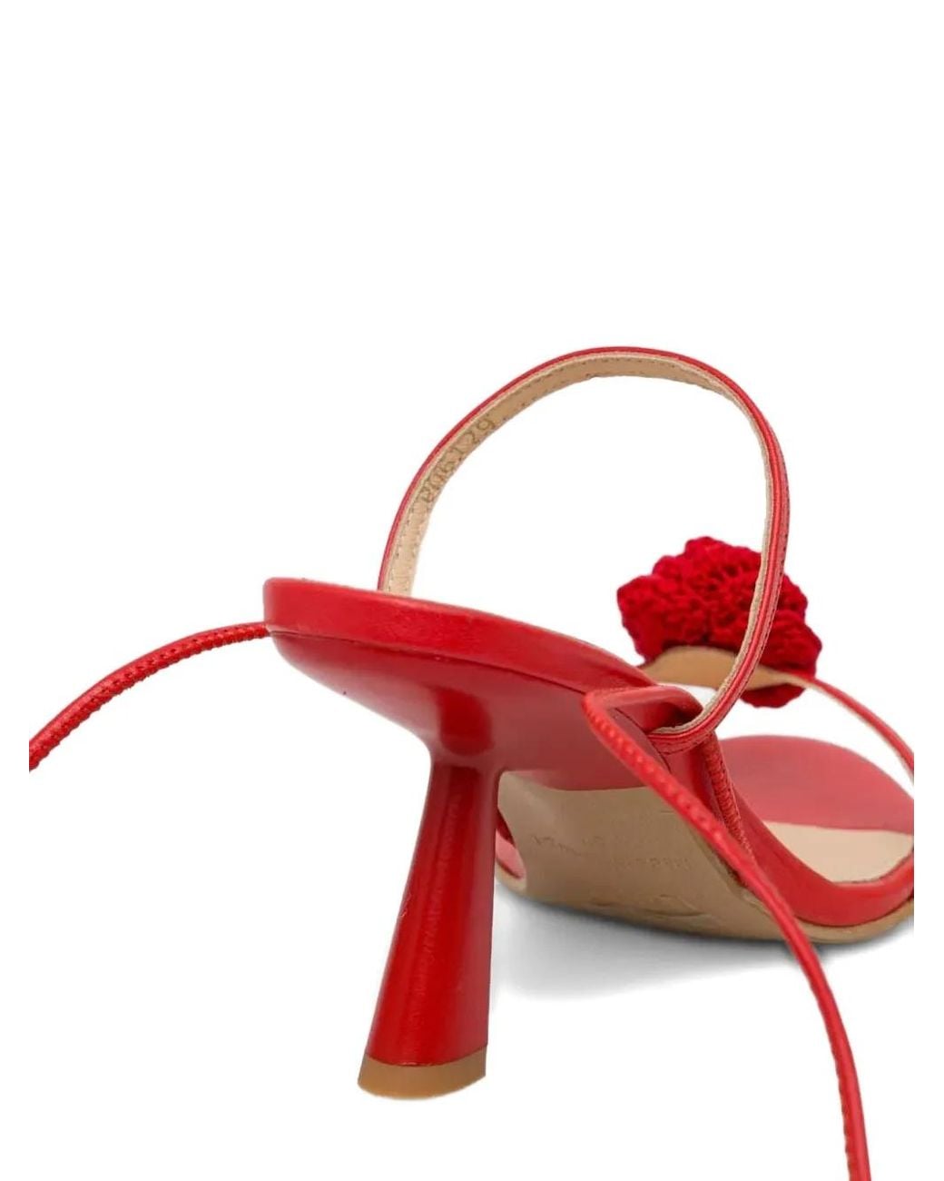 Alohas Red 80Mm Kendra Sandals