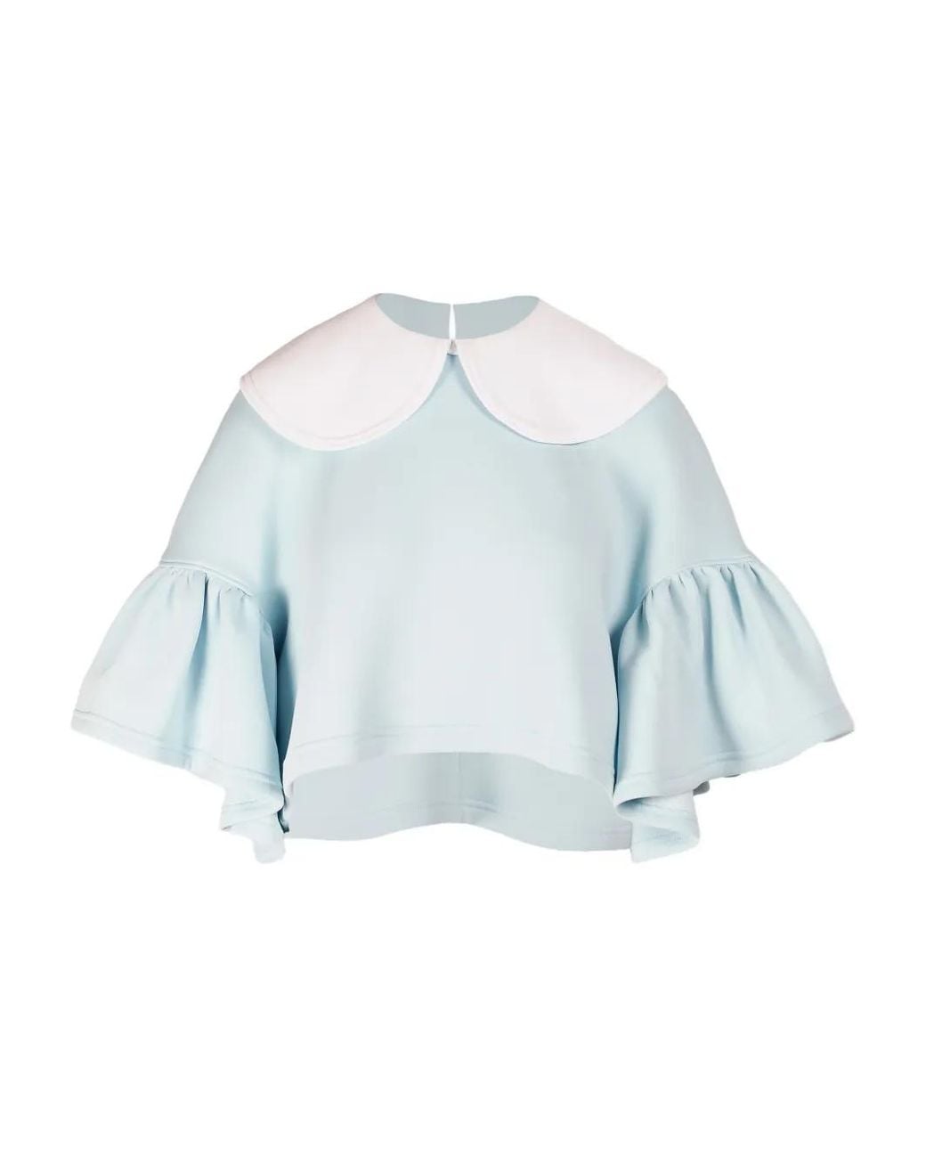 Ioana Ciolacu Blue Orchid Blouse