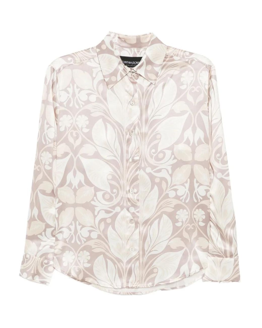 Cynthia Rowley White Art Nouveau Shirt