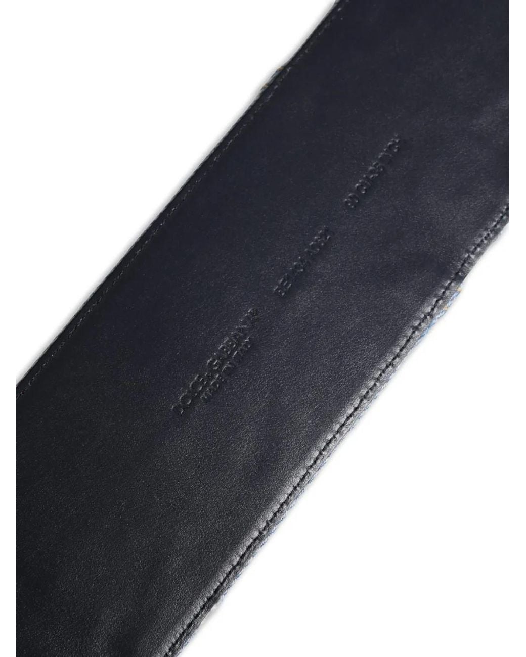 Dolce & Gabbana Gray Ceinture Bicolore