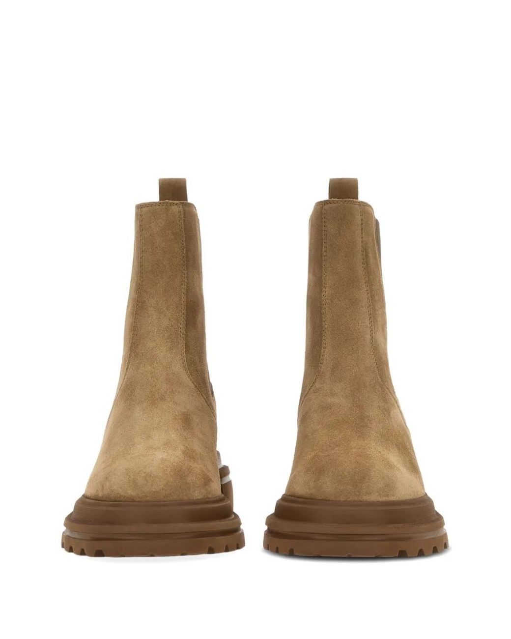 Bottes En Daim Hogan en coloris Brown