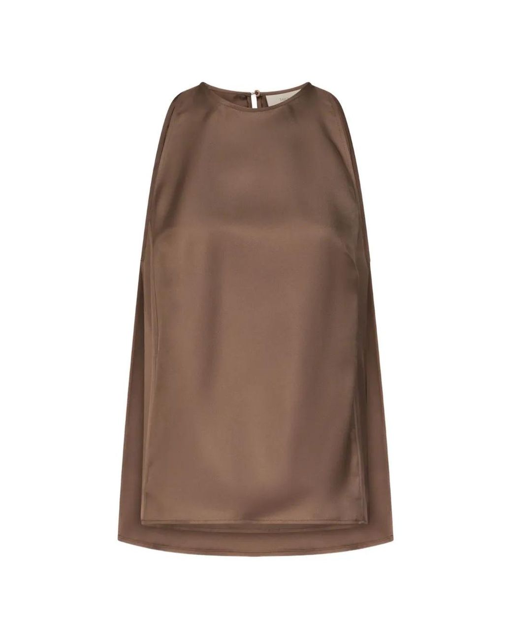 Loulou de Saison Brown Cami Silk Top
