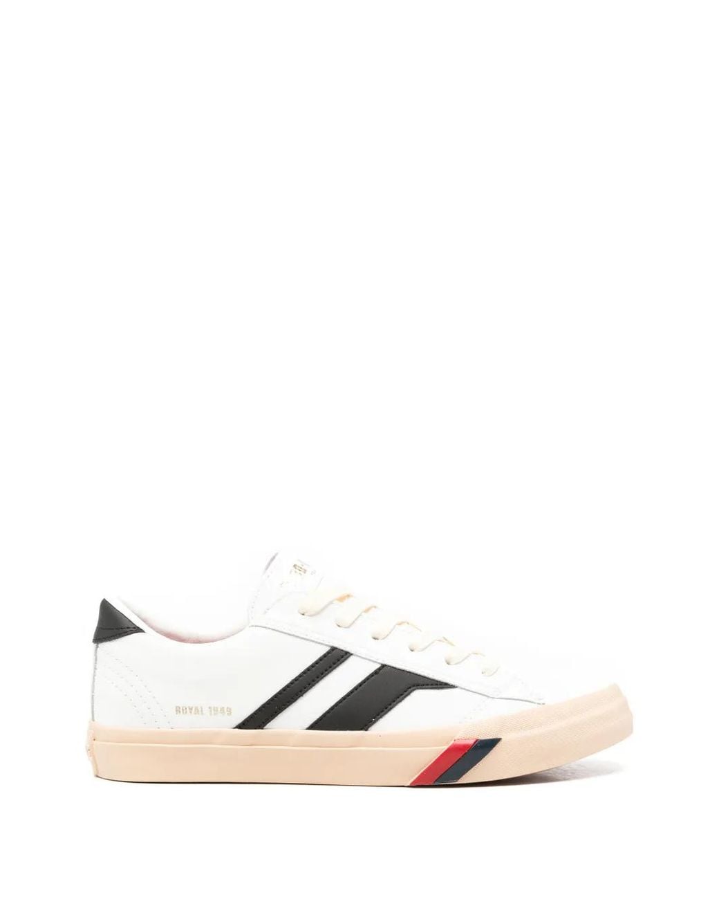 Pro Keds White Royal Classic Logo-Print Sneakers for men