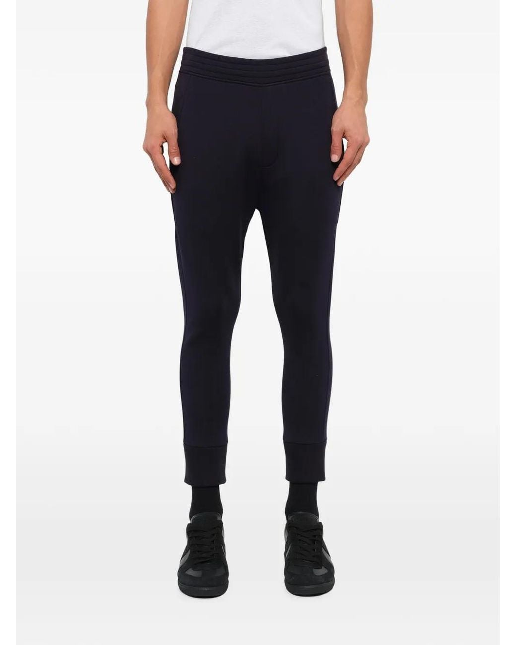 Neil Barrett Blue Zip-Pocket Track Pants for men