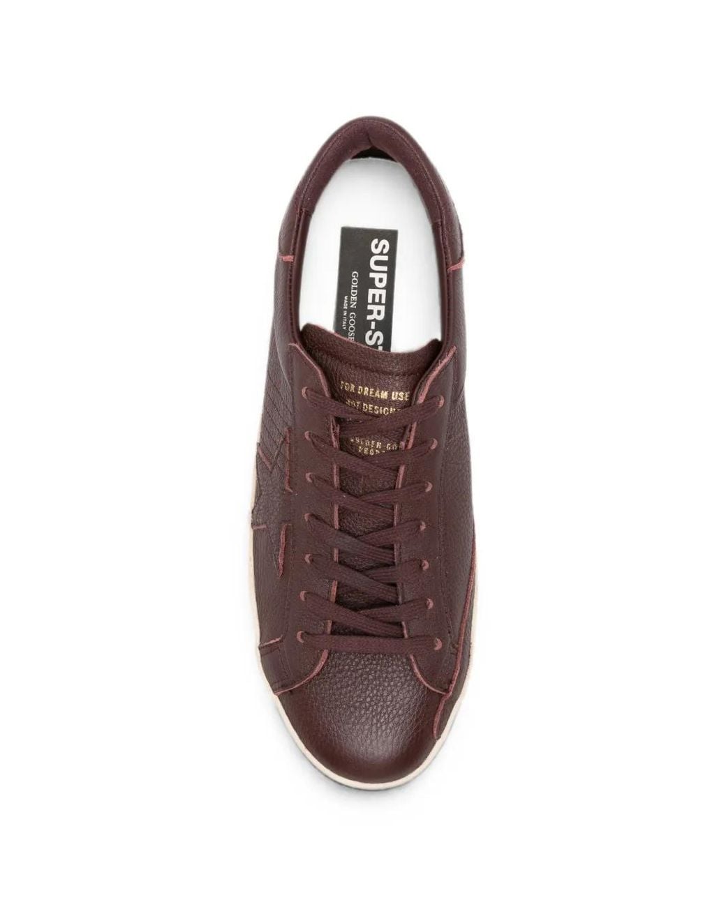 Golden Goose Deluxe Brand Brown Super-Star Sneakers for men