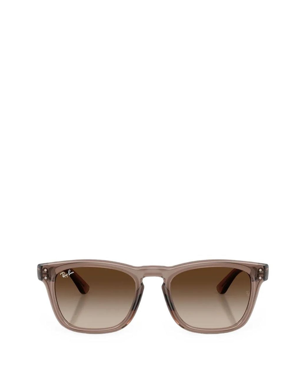 Ray-Ban Brown Square-Frame Sunglasses