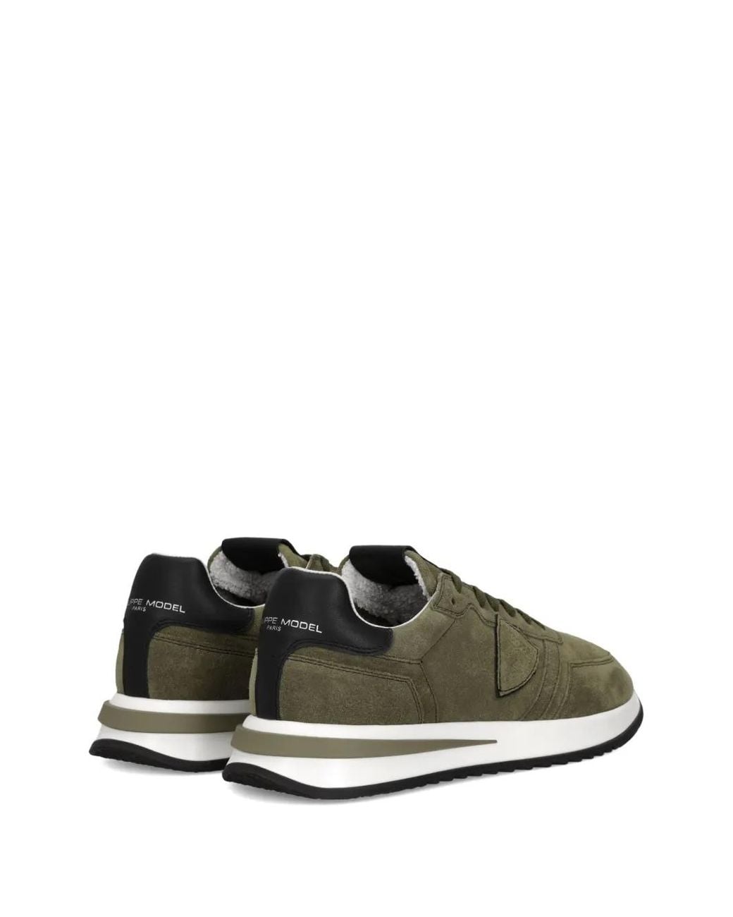 Philippe Model Green Sneakers for men