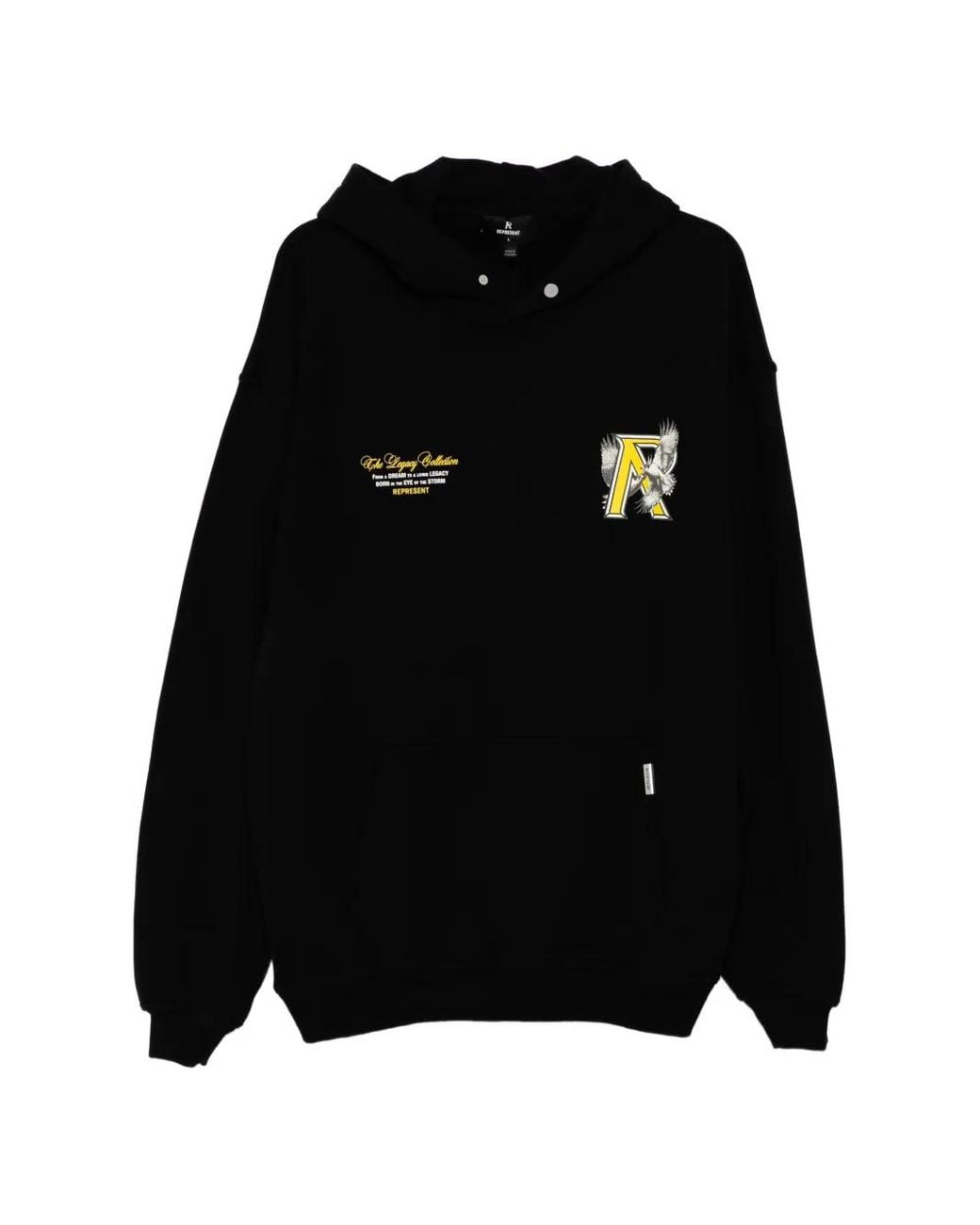 Represent Black Owner Club Hoodie for men