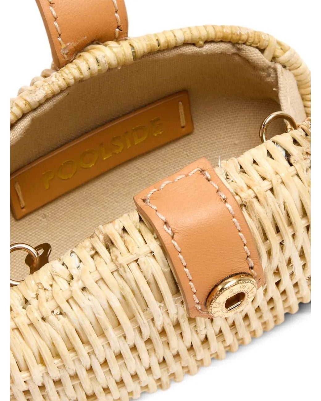 Poolside Metallic Tortoise Clutch Bag