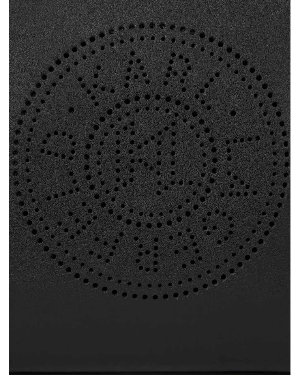 Karl Lagerfeld Black Small K/Circle Bucket Perforated Bag