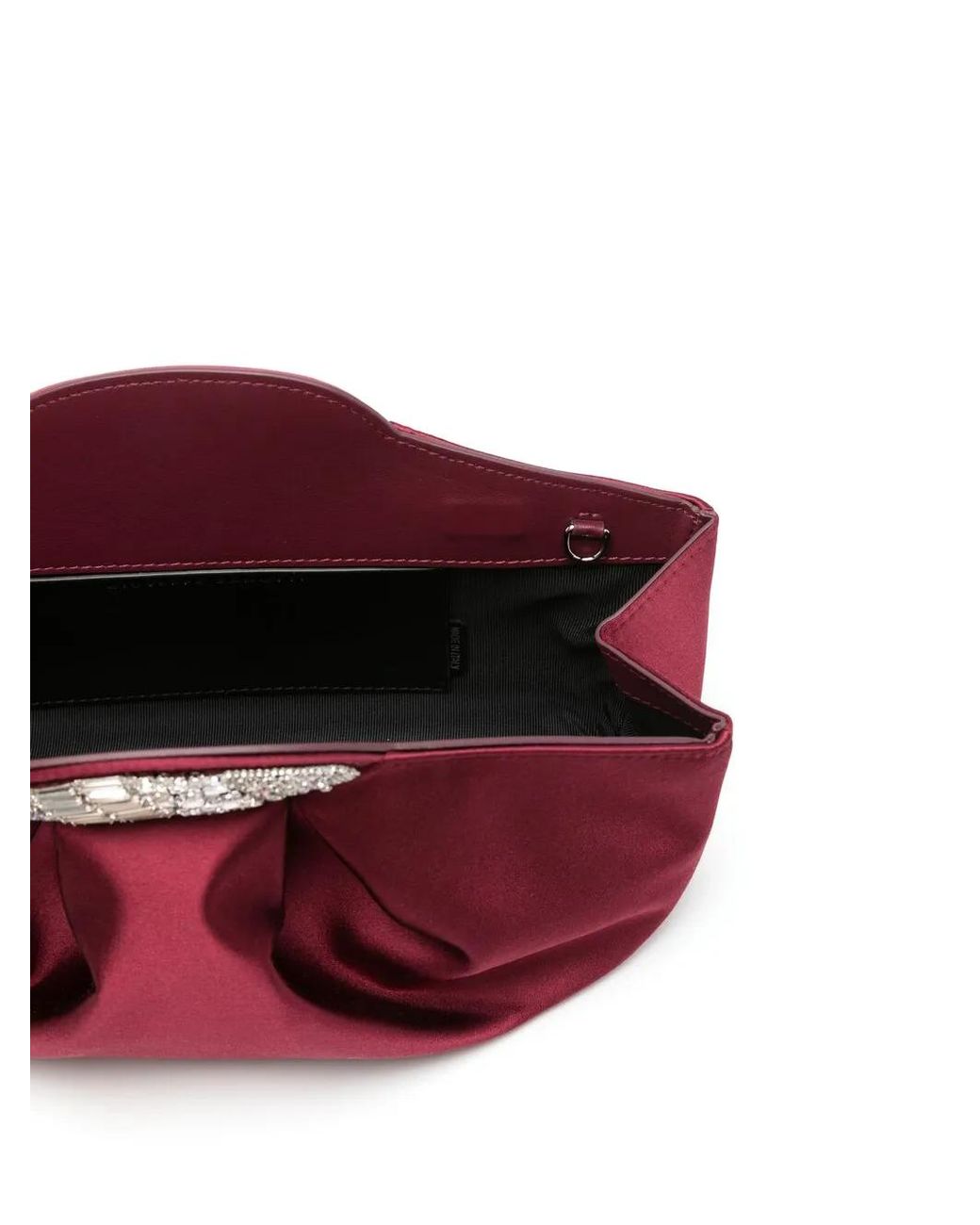 Giuseppe Zanotti Pink Crystal-Embellished Clutch Bag