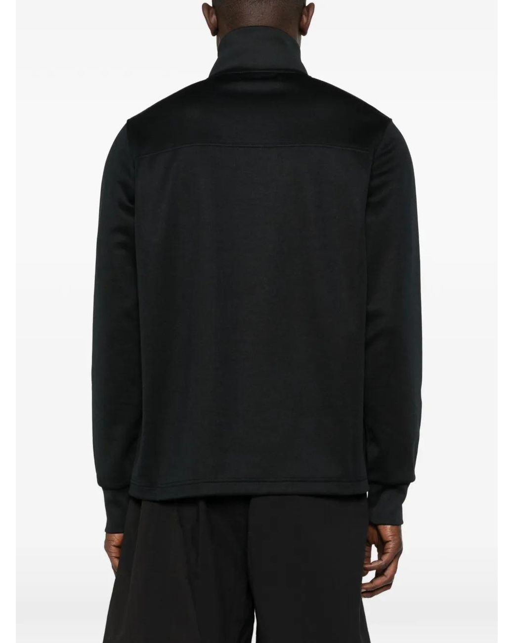 CIARAN Black Half-Zip Sweater for men
