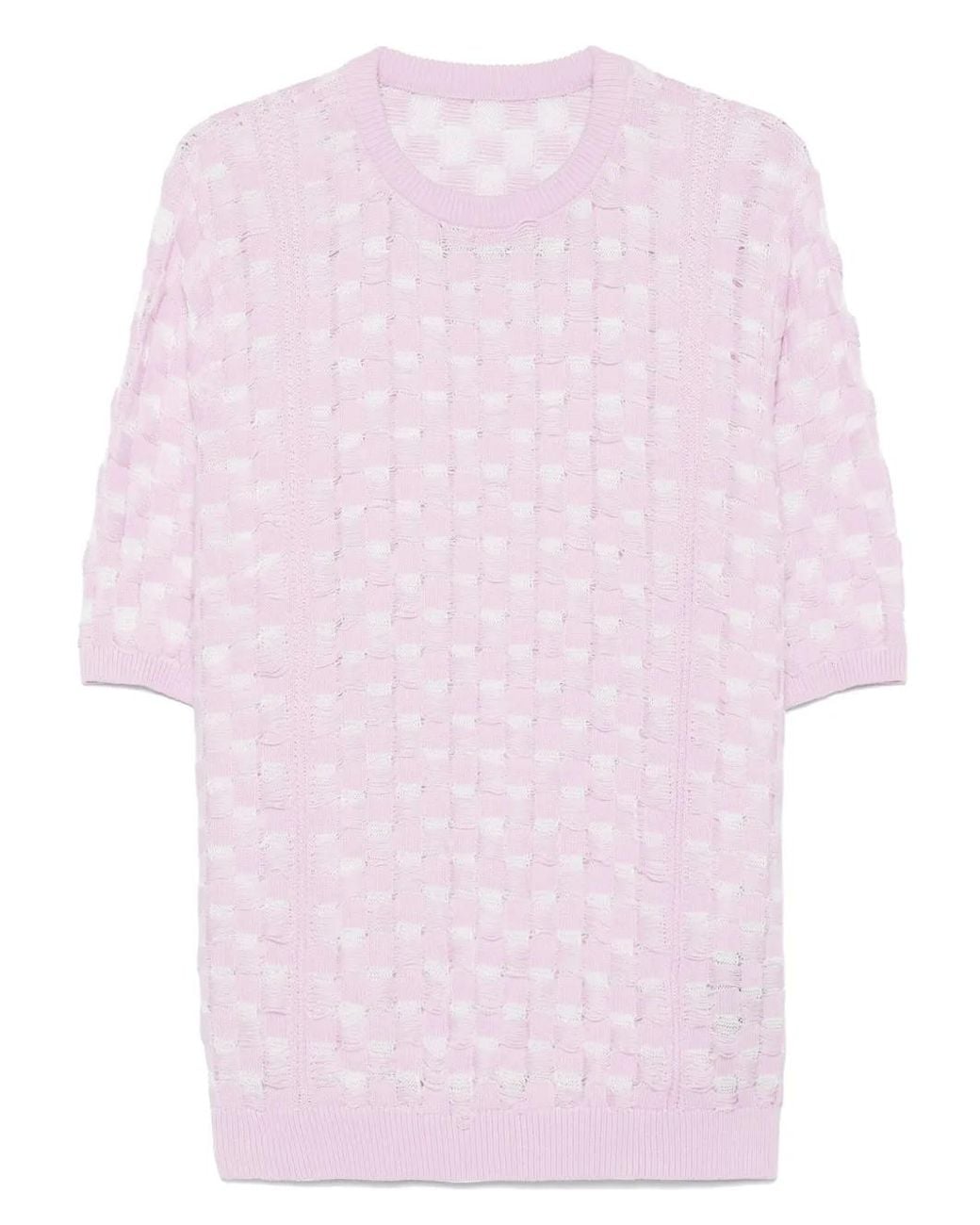 Isa Boulder Pink Hexagon T-Shirt for men