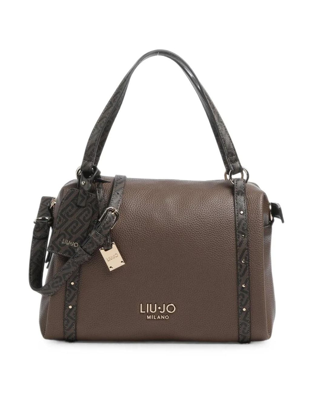 Liu Jo Brown Ilyana S Handbag Imitation Leather Dark Mocha