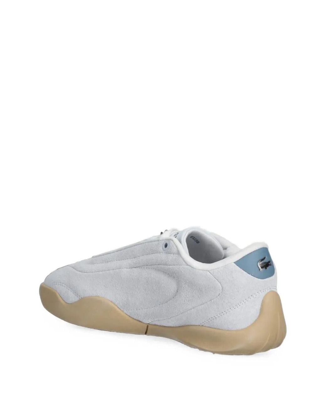 Lacoste White Protect Suede Sneakers