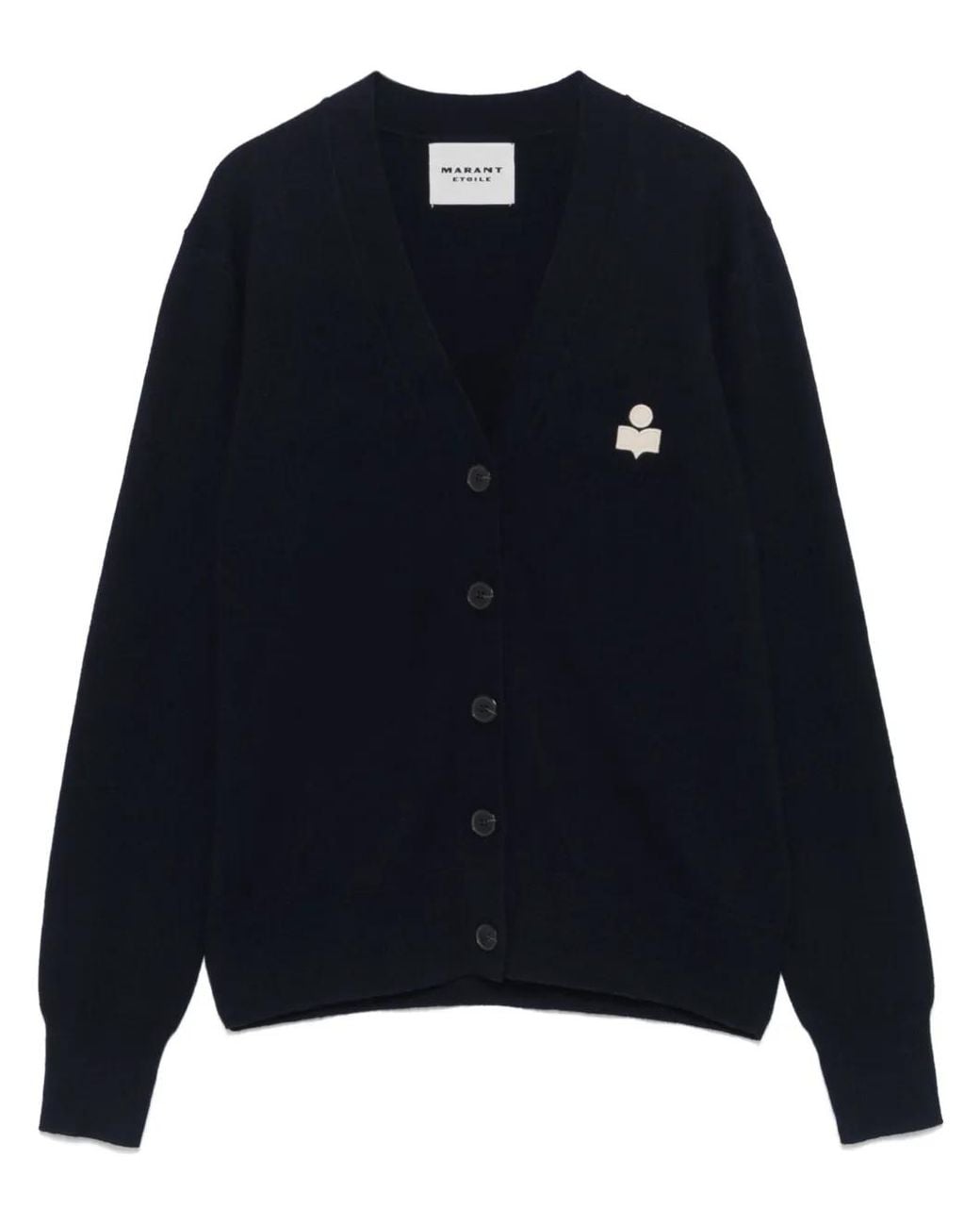 Isabel Marant Blue Isabel Marant Etoile Midnight Cotton Blend Karina Cardigan