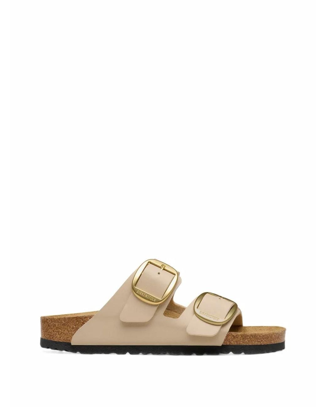 Birkenstock White Arizona Big Buckle Sandals