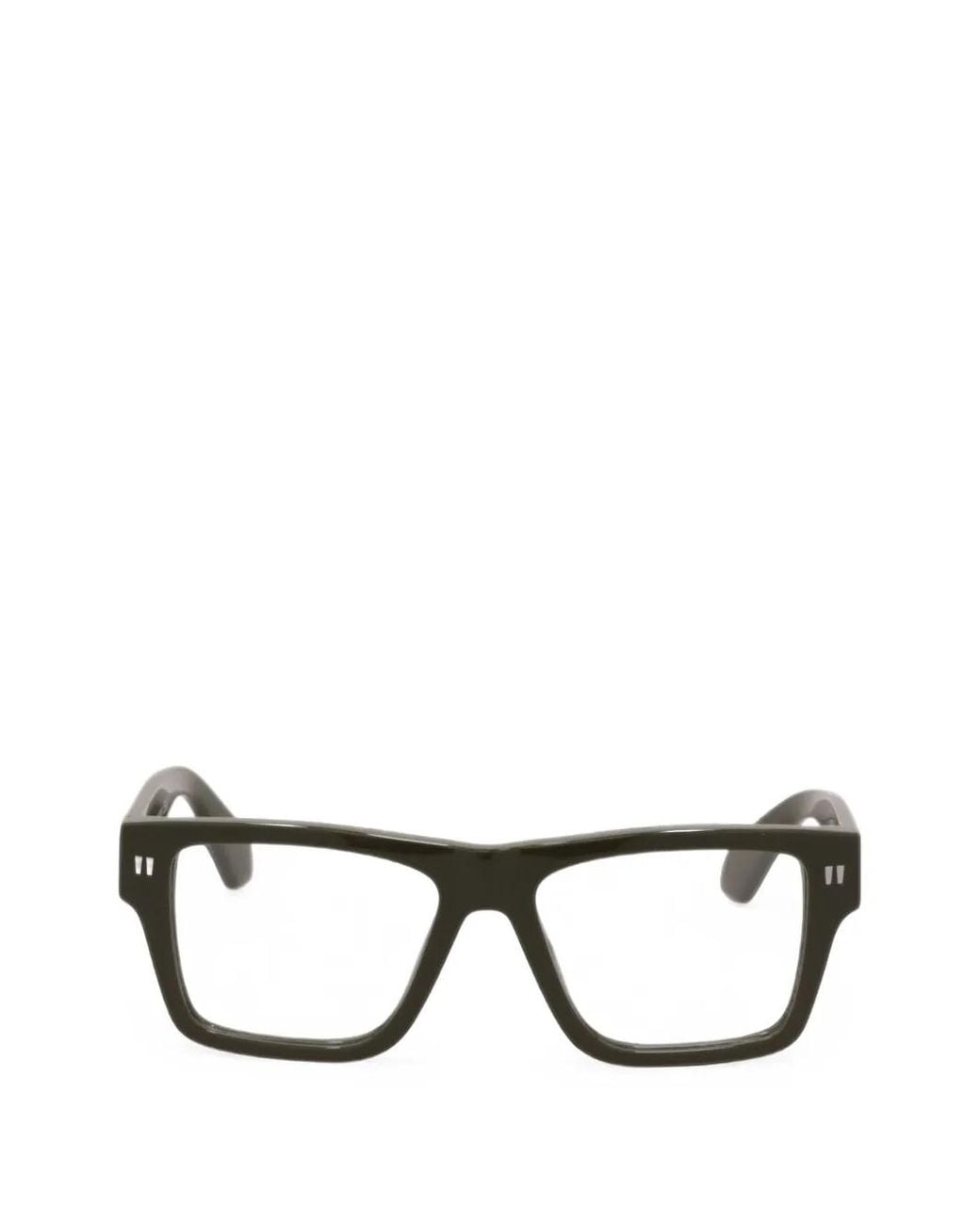Off-White c/o Virgil Abloh Black Lunettes De Vue À Monture Carrée