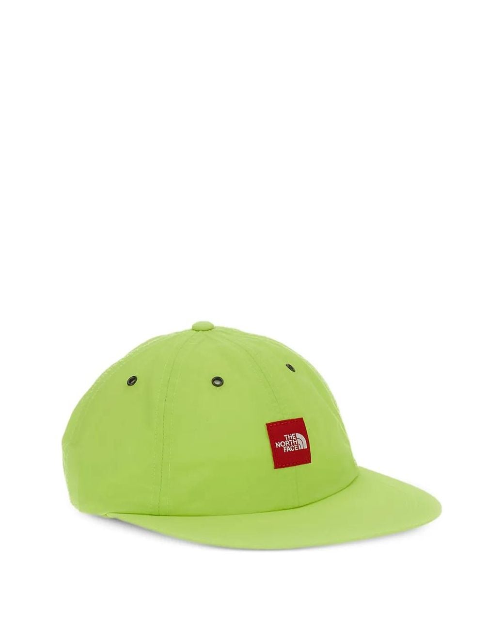 The North Face Tnf Box Honkbalpet Met Logopatch in het Green
