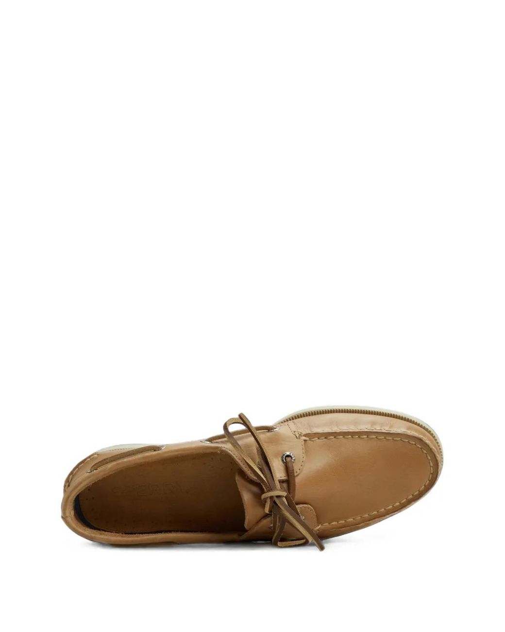 Fortela Brown X Sperry 2-Eye Leather Boat Shoes for men