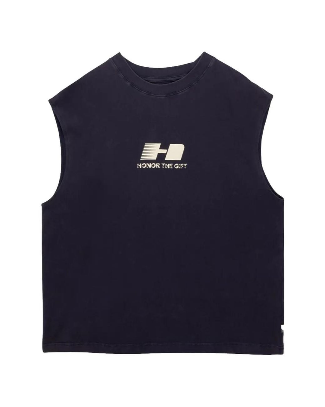 Honor The Gift Blue The Frequency Graphic-Print Tank Top for men