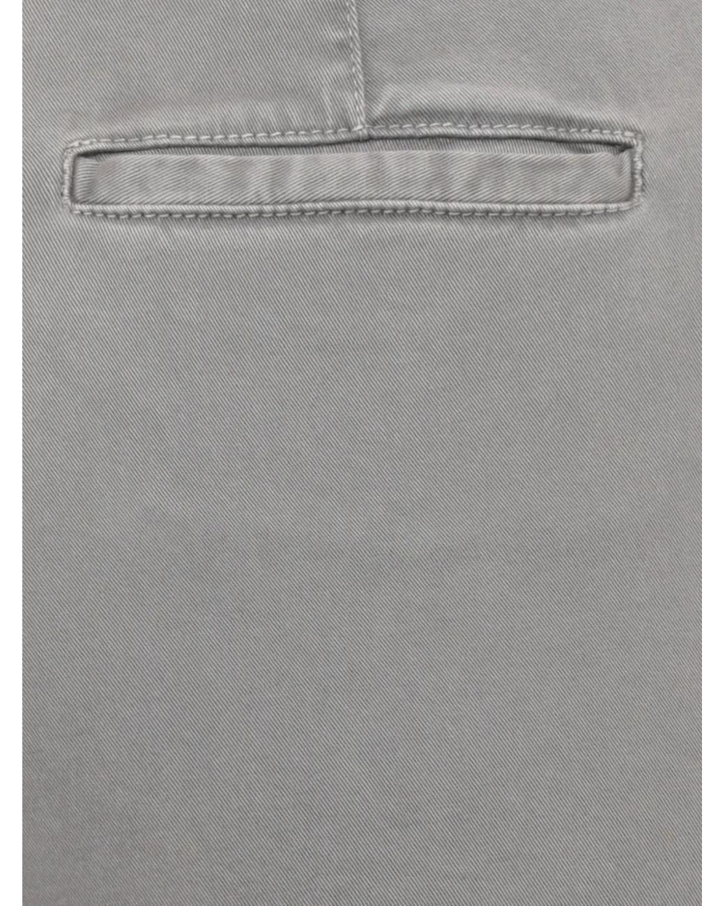 Peserico Gray Straight-Leg Trousers