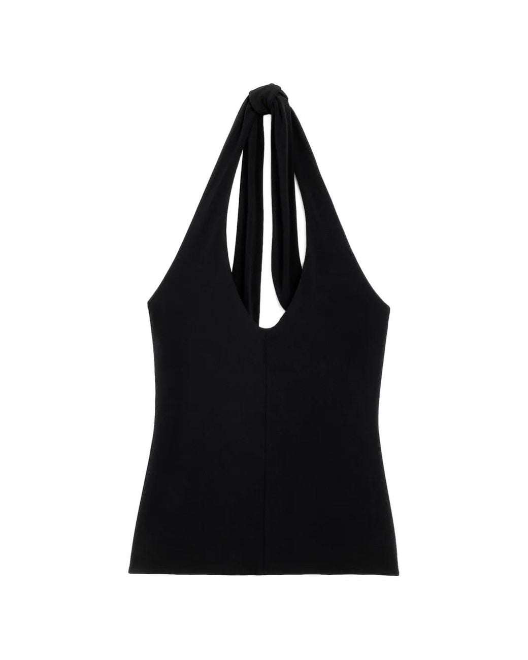 AMI Jersey Top in het Black