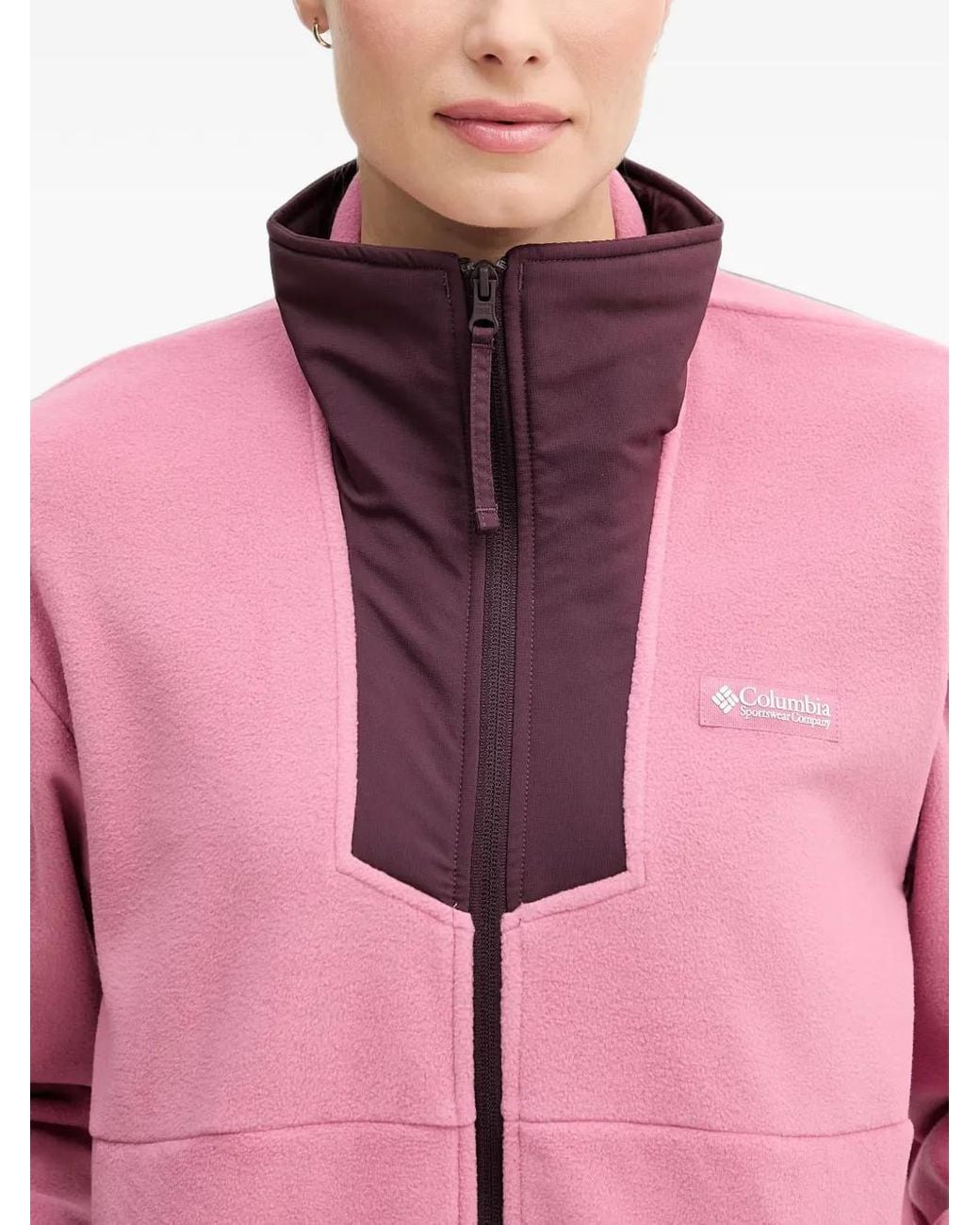 Columbia Pink Sequoia Grove Fleece Jacket