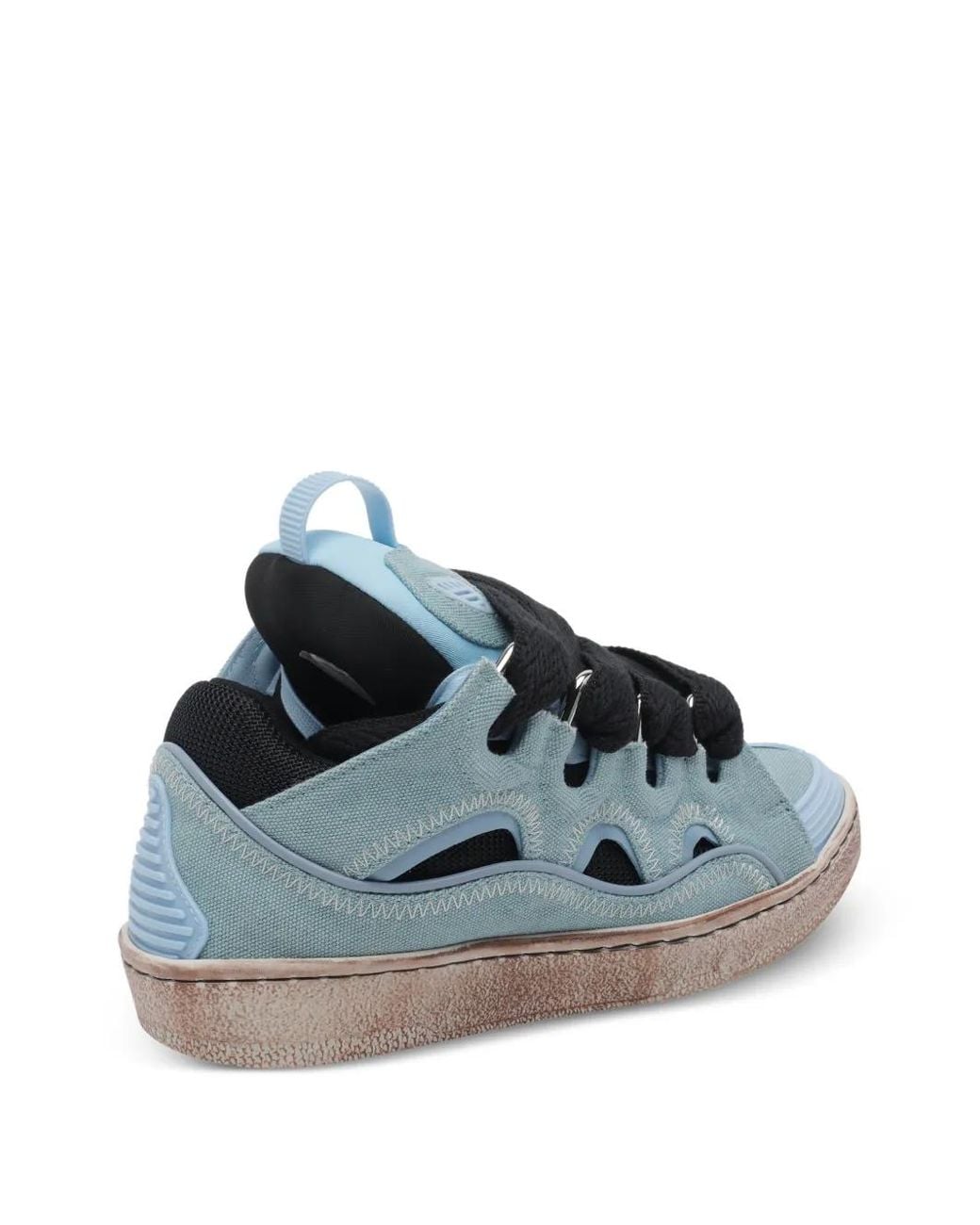 Lanvin Blue Curb Sneakers