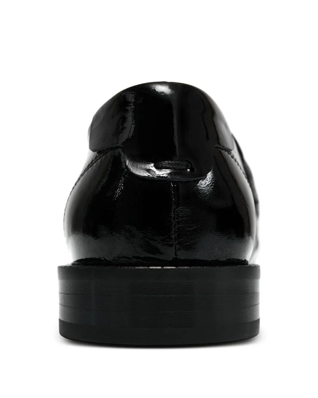 VANDA NOVAK Black Greta Loafers