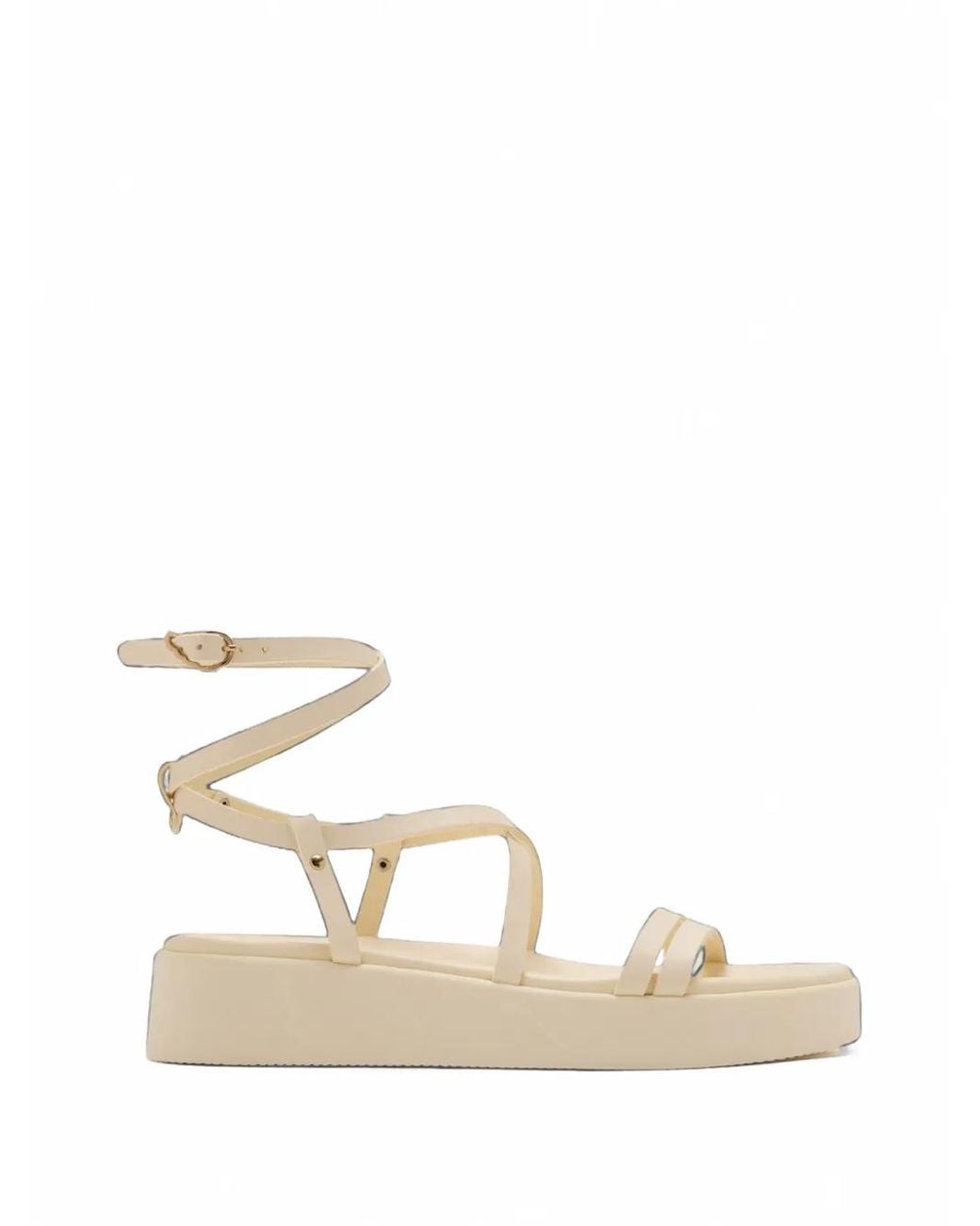 Ancient Greek Sandals Natural Aristea Strappy Sandals