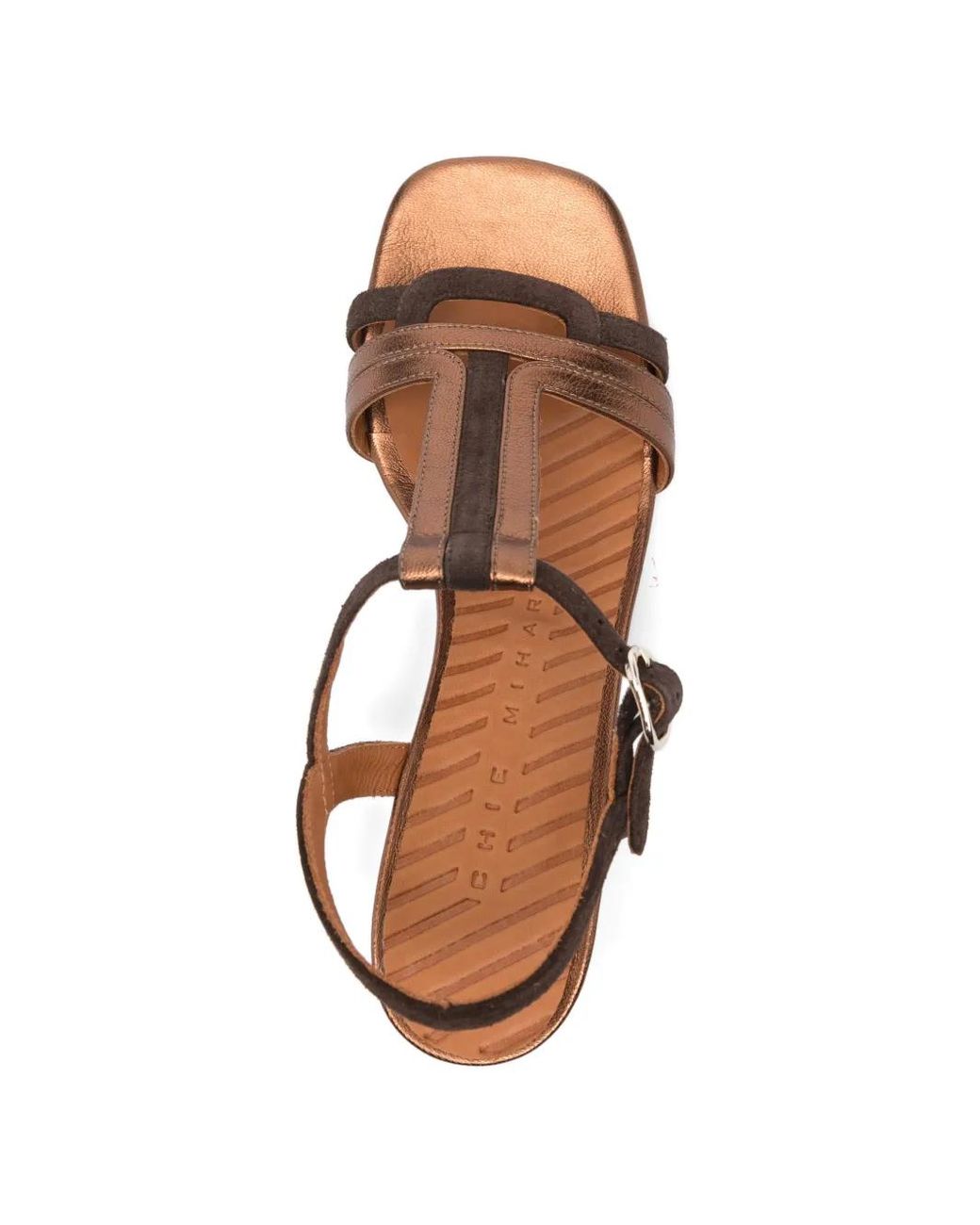 Chie Mihara Brown Liluce Strappy Sandals