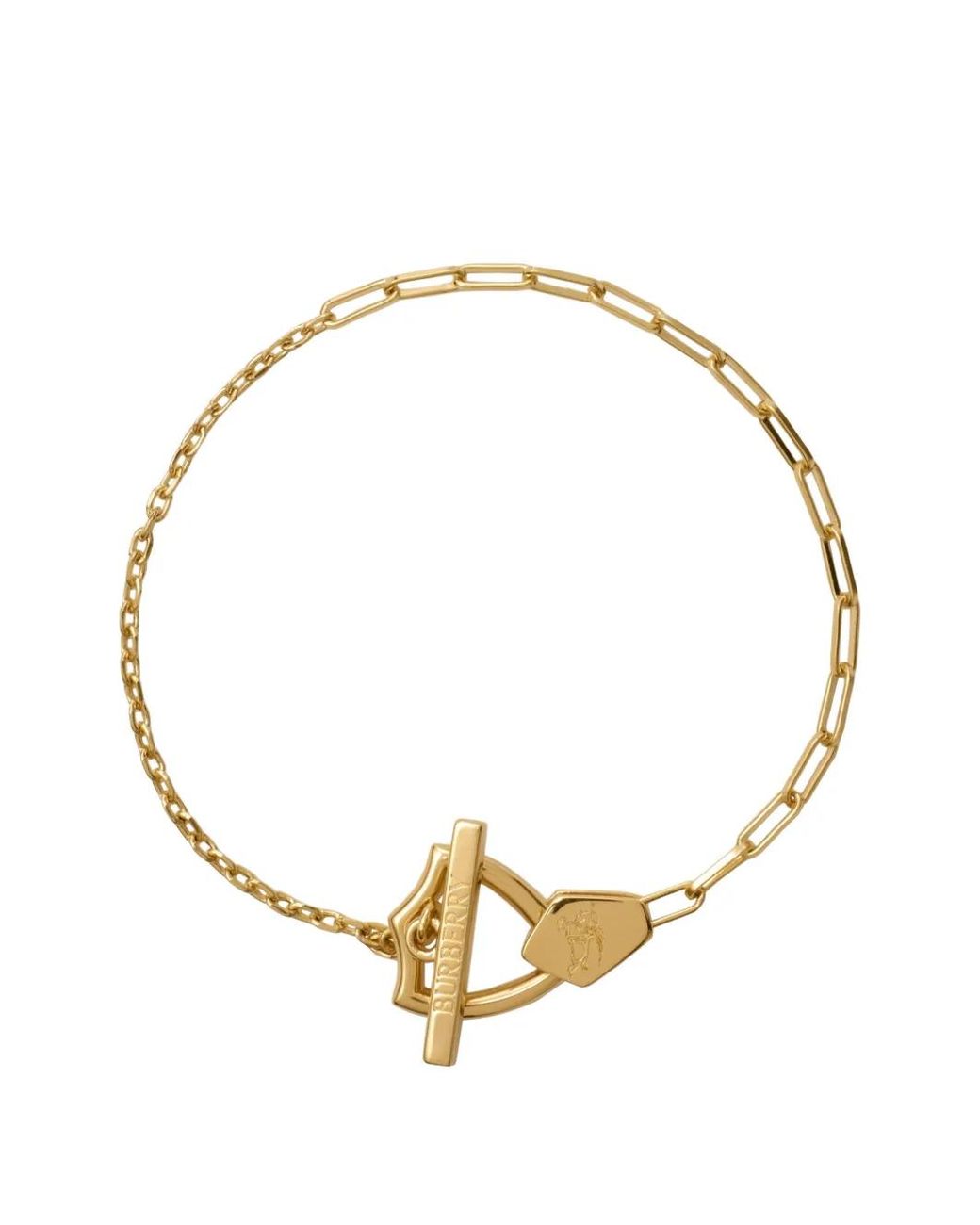 Burberry Metallic Shield Armband