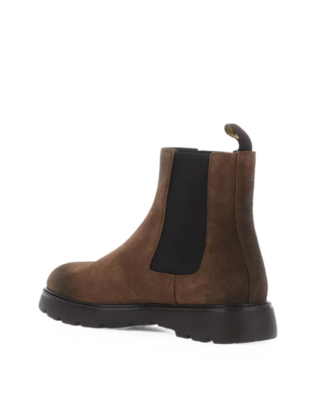 Doucal's Brown Bottines Chelsea En Daim for men