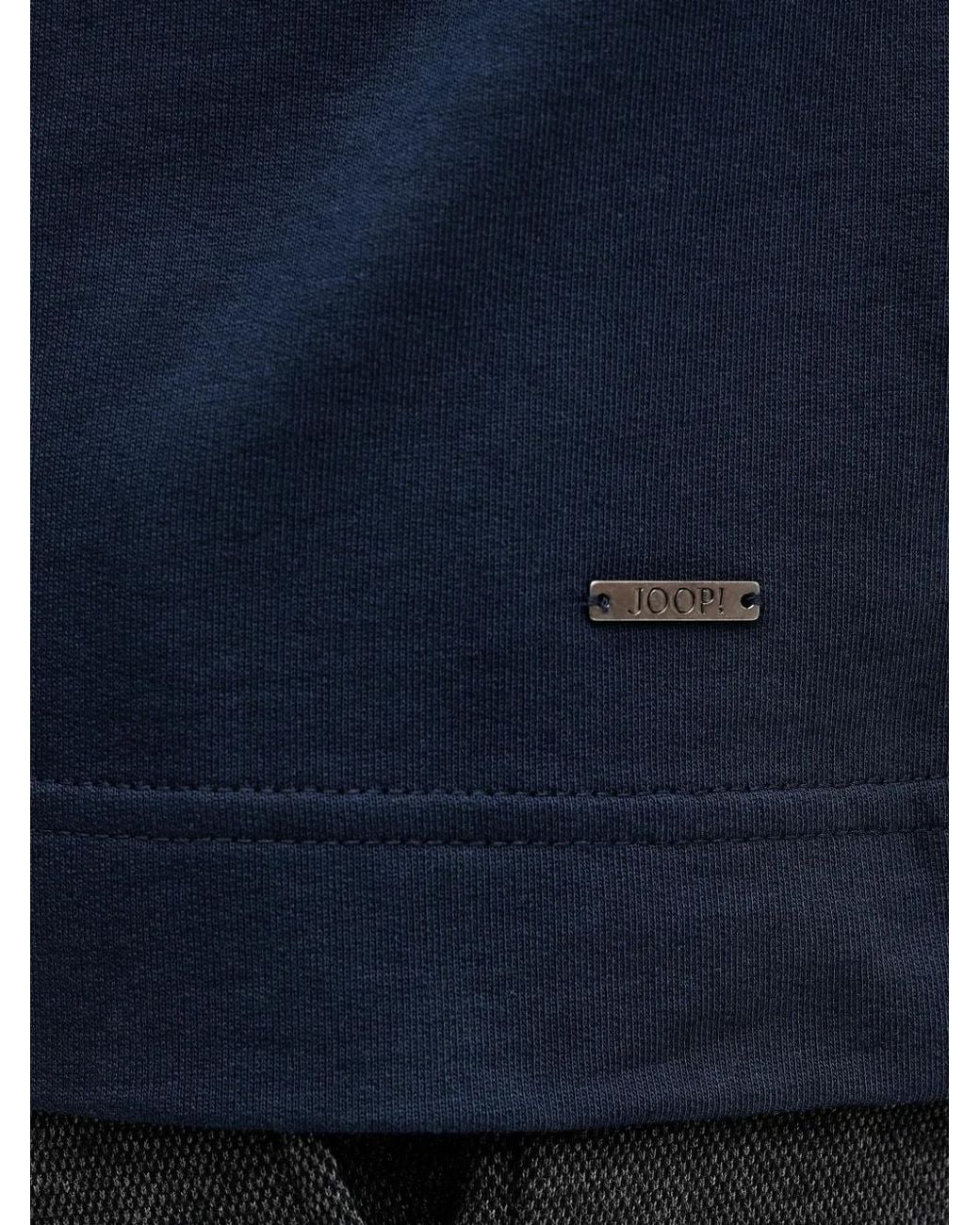 Joop! Blue Achilleas Logo-Plaque T-Shirt for men