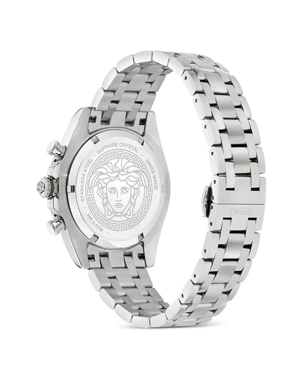 Hellenyium Chrono 43Mm di Versace in Blue da Uomo