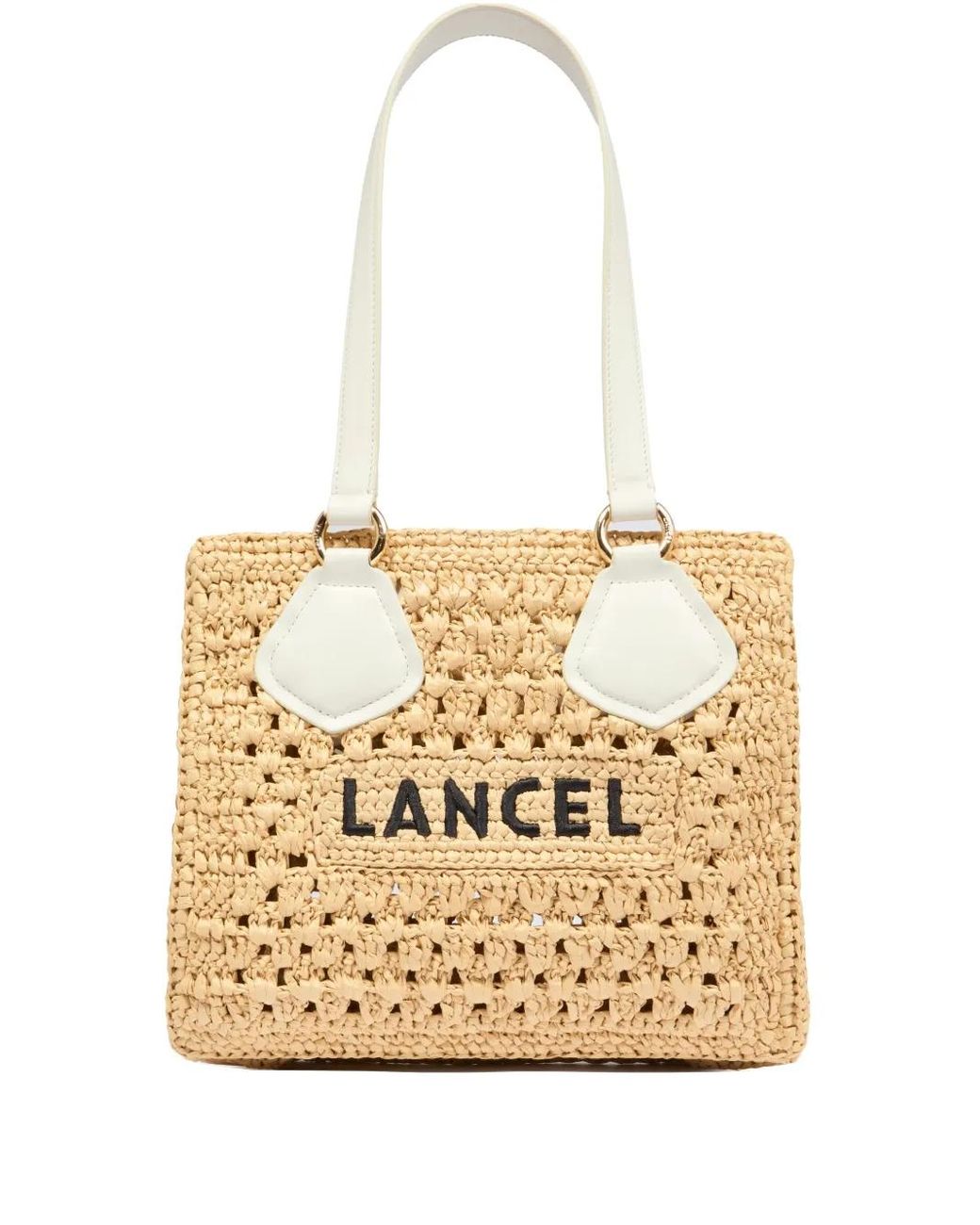 Lancel Natural Summer Mania Tote Bag