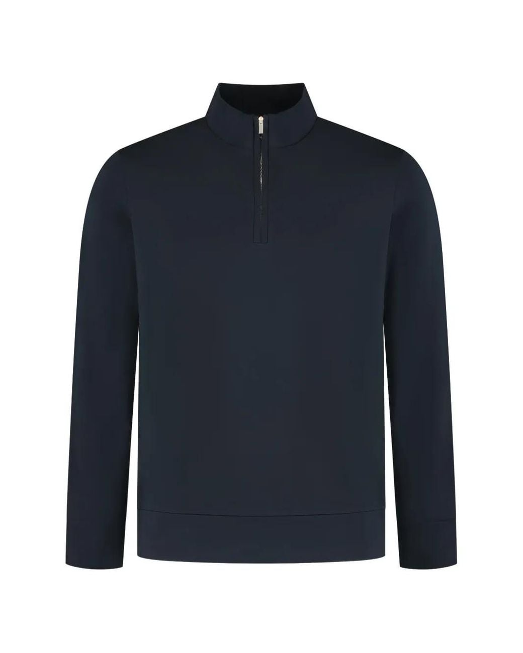 STEFAN BRANDT Blue Zip-Up Sweatshirt for men