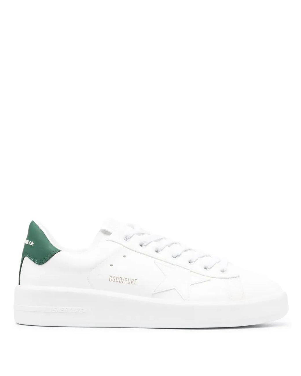Golden Goose Deluxe Brand White Pure Star Sneakers for men