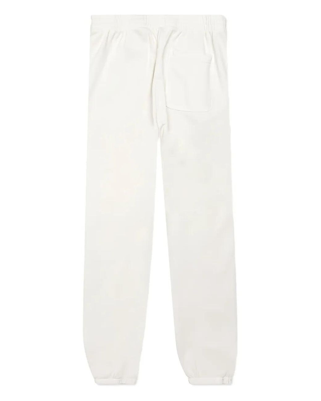 John Elliott White Drawstring Pocket Trousers for men