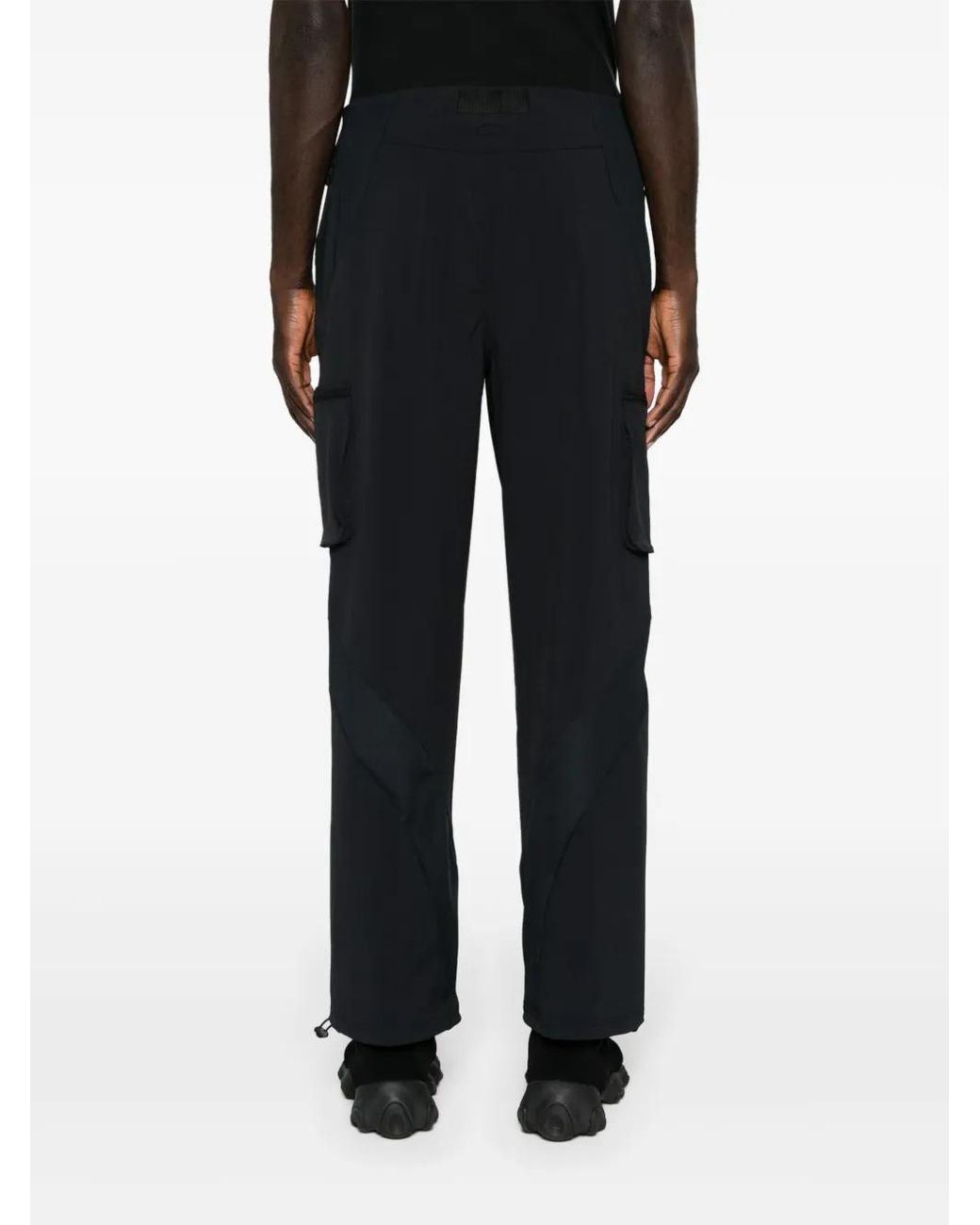Oakley Black Latitude Arc Panelled Trousers for men