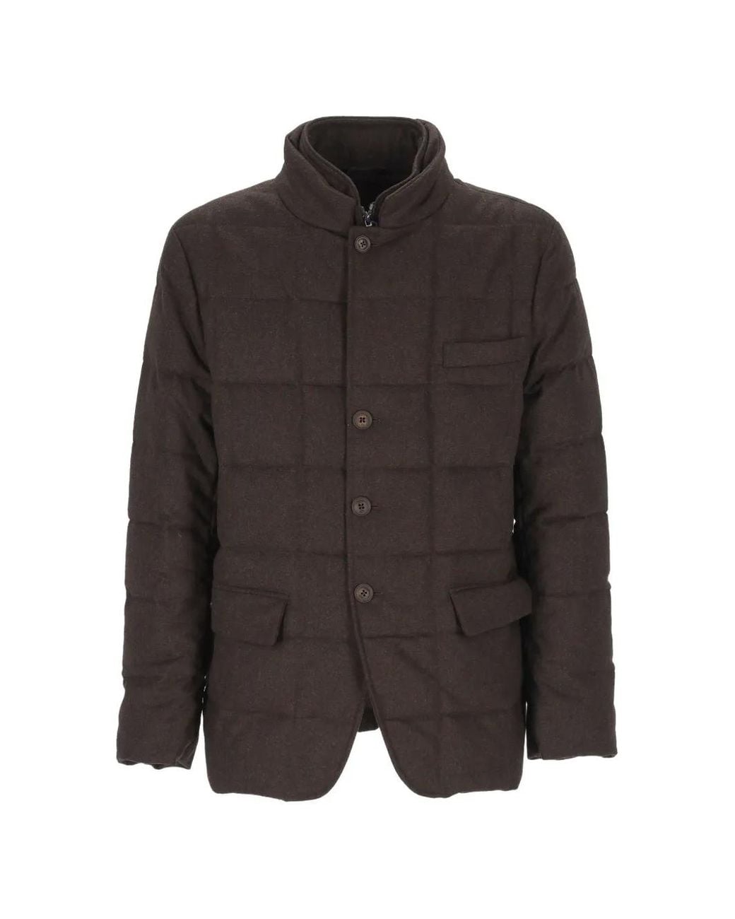 Fay Gesteppte Jacke in Black für Herren