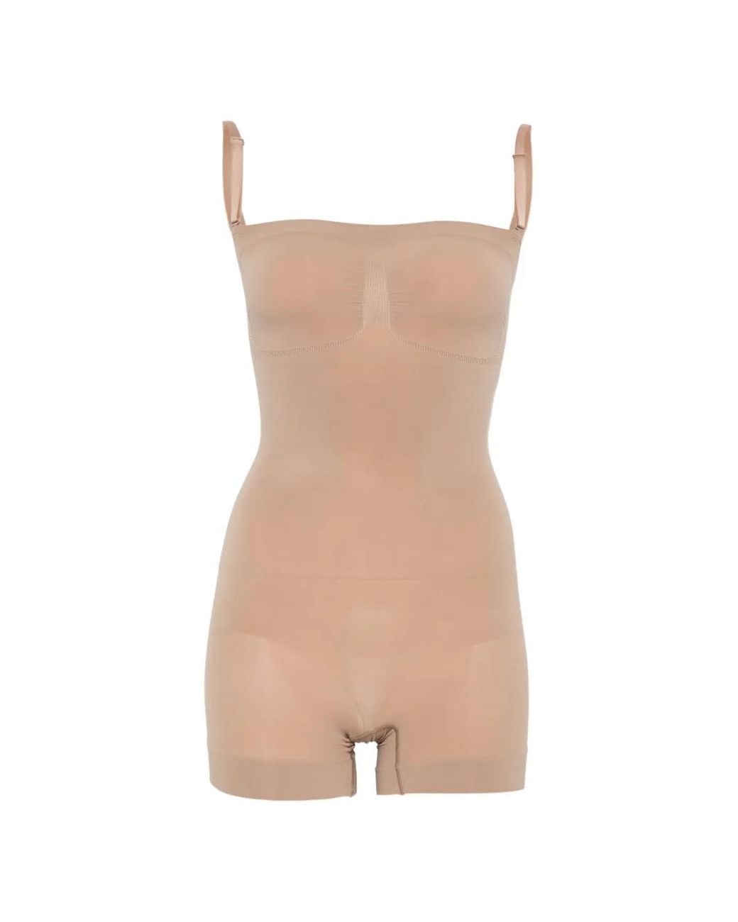 Skims White Seamless Sculpted Bodysuit
