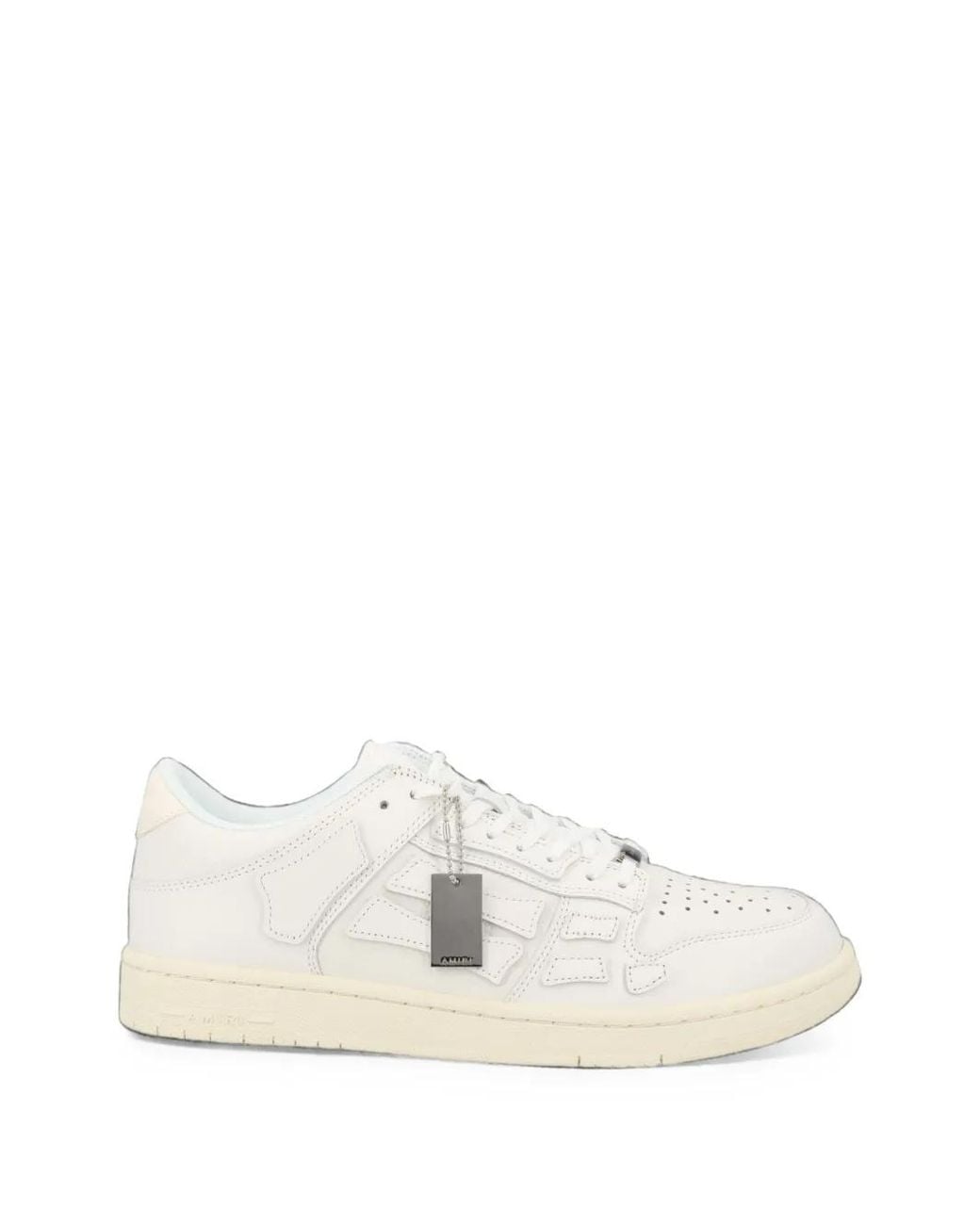 Amiri White Skeltop Low-Top Sneakers for men