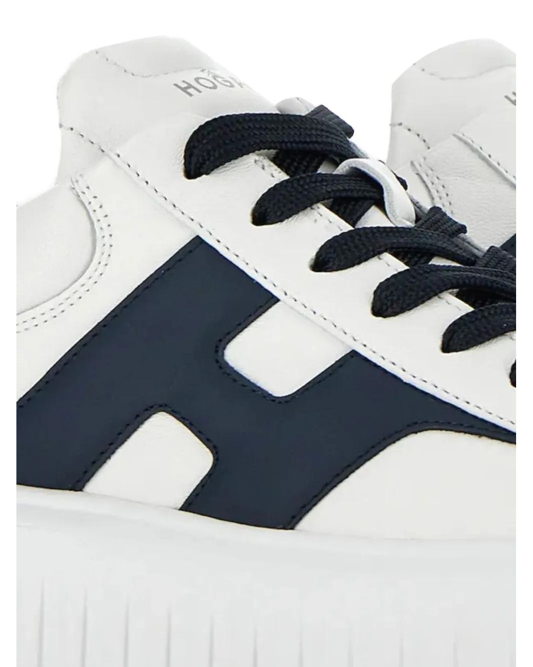Hogan White Sneakers H-Stripes for men